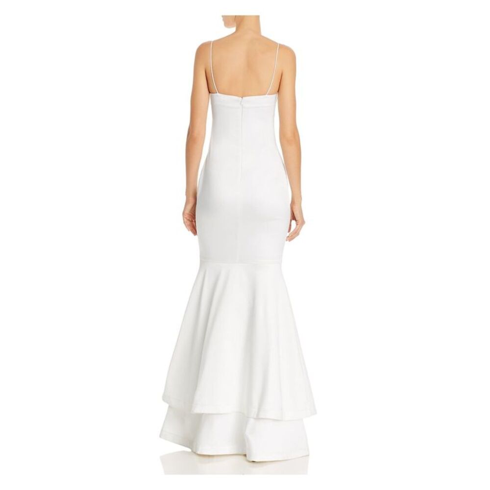 Nwt Likely Womens White Lined Spaghetti Strap Ful… - image 2